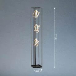 Lámpara De Pie LED Gisi, 3 Luces, Atenuable -Fischer & Honsel 10000904 2