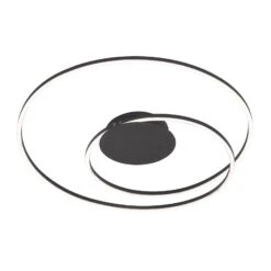 Plaf贸n LED Holy 脴 49cm Negro Arena