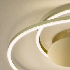 Plafón LED Holy Ø 49cm Latón Mate -Fischer & Honsel 10003950 3