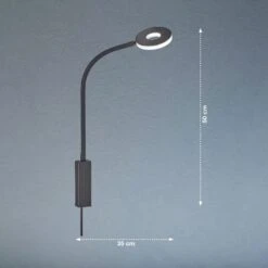 Aplique LED Cama Con Brazo Orientable 12 Aplique LED Cama Con Brazo Orientable -Fischer & Honsel 10004354 5