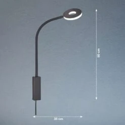 Aplique LED Cama Con Brazo Orientable 13 Aplique LED Cama Con Brazo Orientable -Fischer & Honsel 10004354 6