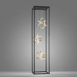 Lámpara De Pie LED Gesa, 3 Elementos Luz En Jaula 6 Lámpara De Pie LED Gesa, 3 Elementos Luz En Jaula -Fischer & Honsel 10004384 2