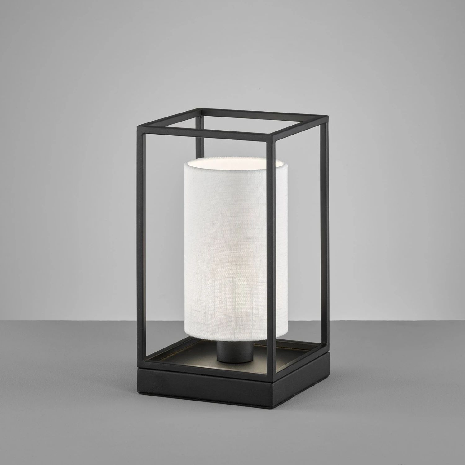 Lámpara De Mesa Gilli Con Pantalla De Lino Blanco 3 Lámpara De Mesa Gilli Con Pantalla De Lino Blanco - Imagen 3