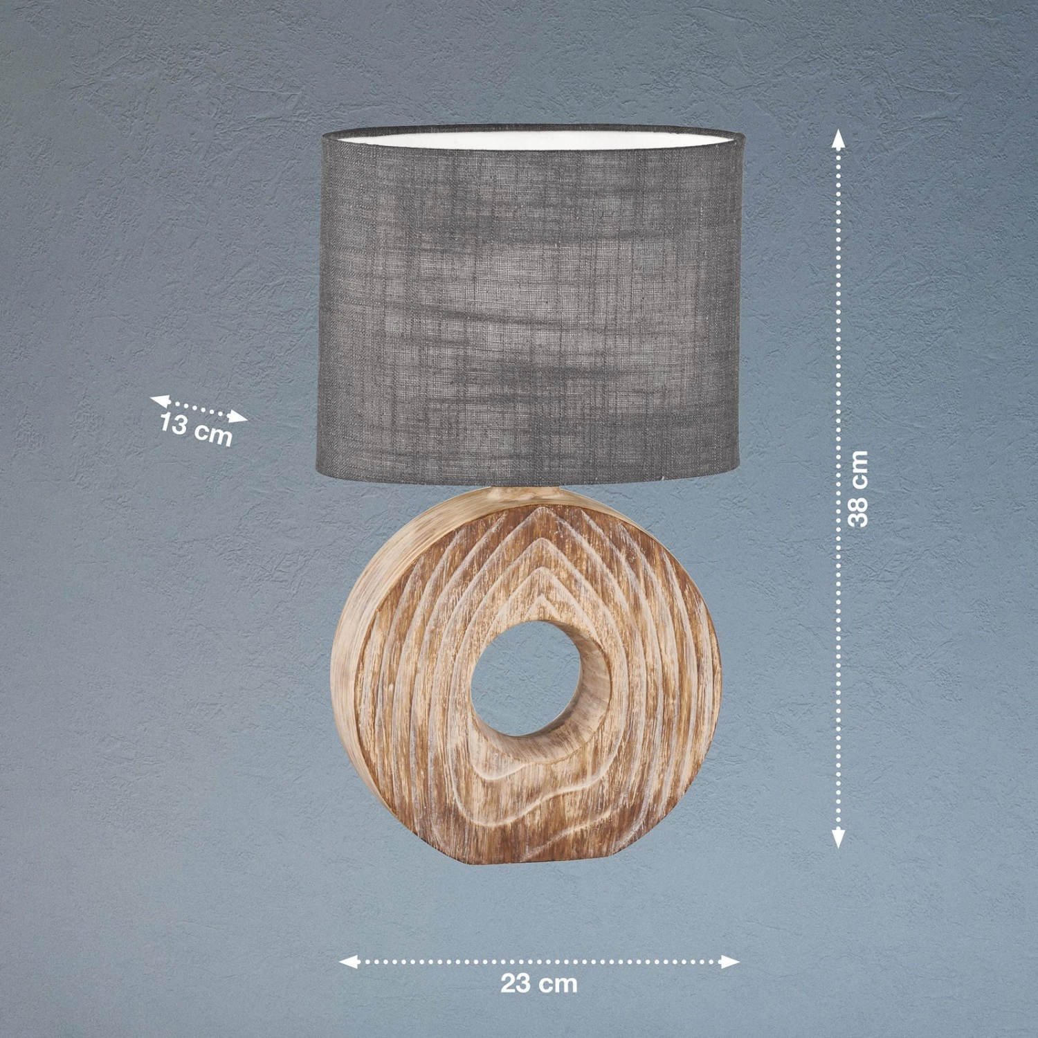 Lámpara De Mesa Hanke Altura 38 Cm 4 Lámpara De Mesa Hanke Altura 38 Cm - Imagen 4