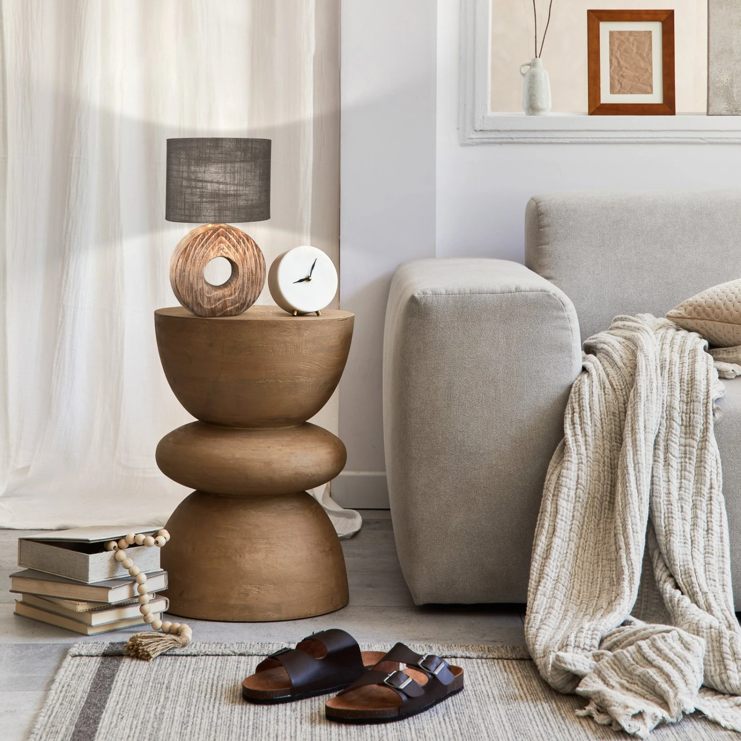 Lámpara De Mesa Hanke Altura 38 Cm 1 Lámpara De Mesa Hanke Altura 38 Cm