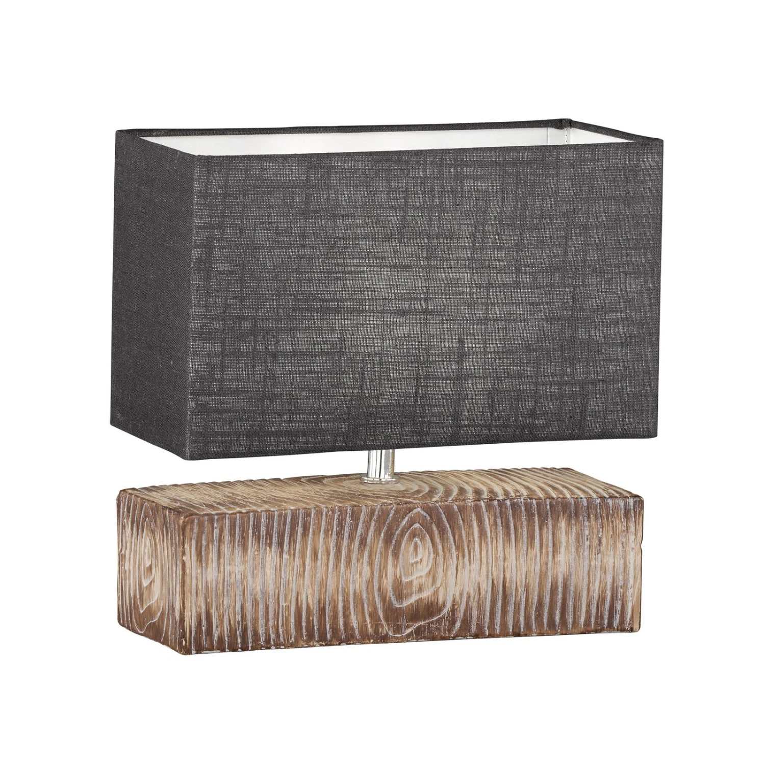 Lámpara De Mesa Hauke Pantalla De Lino 18x13 Cm 2 Lámpara De Mesa Hauke Pantalla De Lino 18x13 Cm - Imagen 2