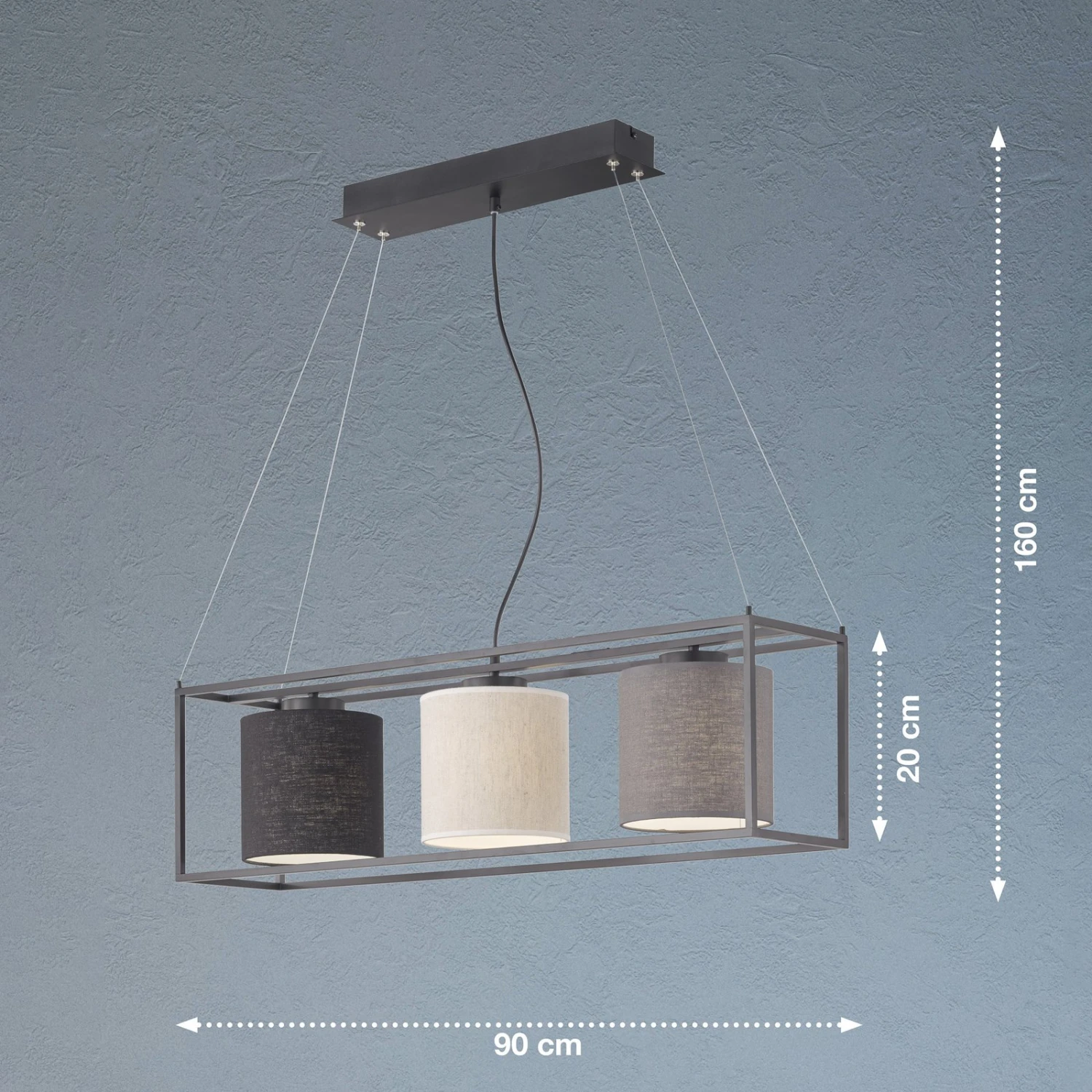 Lámpara Colgante Gilli, 3 Luces 4 Lámpara Colgante Gilli, 3 Luces - Imagen 4