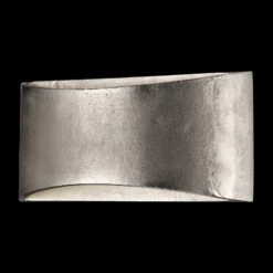 Aplique LED Shine Alu Níquel Envejecido 2 Luces