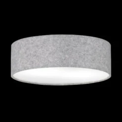 Lámpara De Techo De Fieltro Gris Balder 6 Lámpara De Techo De Fieltro Gris Balder -Fischer & Honsel 4581415 2