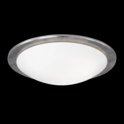 Plafón Nantes, Ø 50 Cm, Níquel Envejecido -Fischer & Honsel 4581576 2