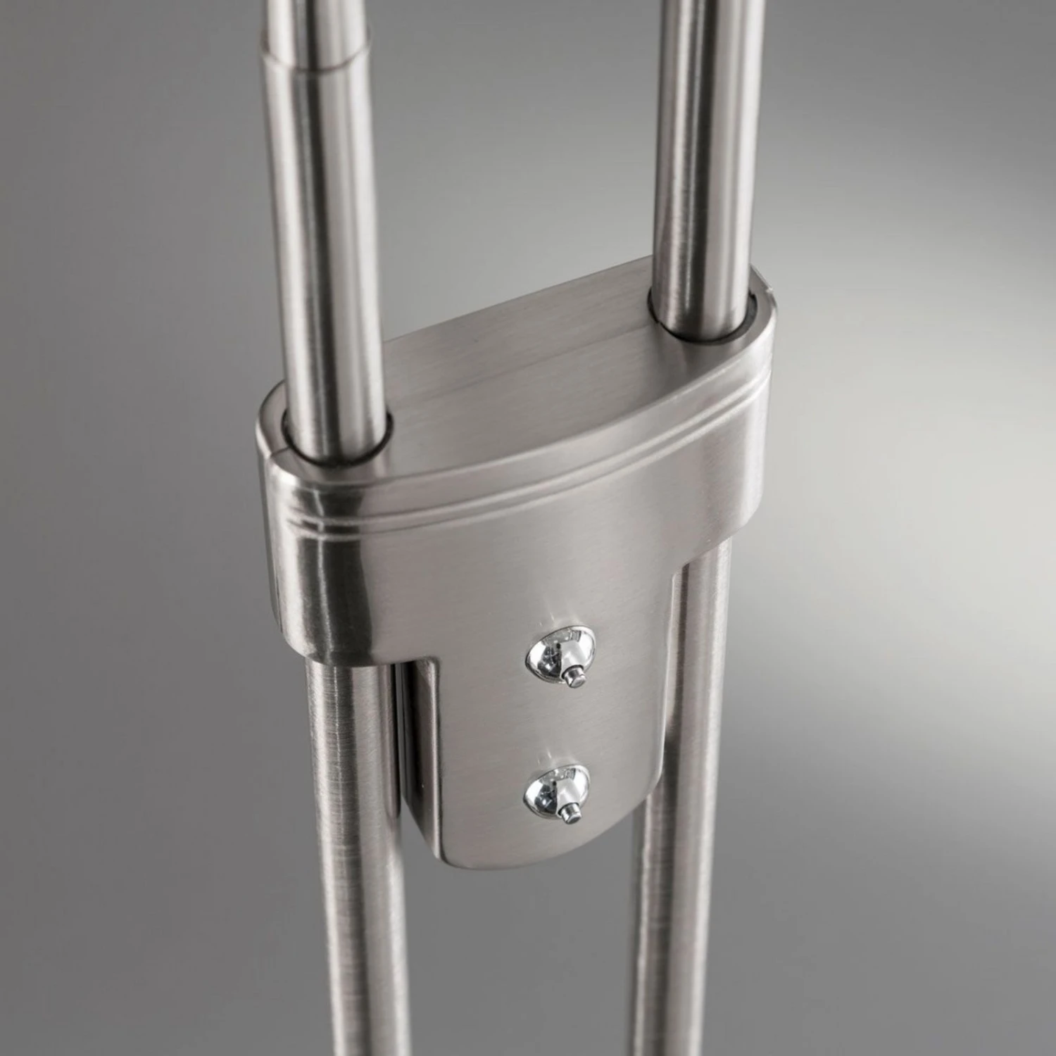 Lámpara De Pie LED Dent, CCT, 2 Luces, Níquel 4 Lámpara De Pie LED Dent, CCT, 2 Luces, Níquel - Imagen 4