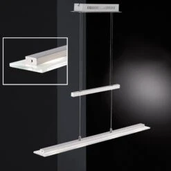 Lámpara LED Tenso Con Potenciómetro, Níquel 64cm 7 Lámpara LED Tenso Con Potenciómetro, Níquel 64cm -Fischer & Honsel 4581613 2
