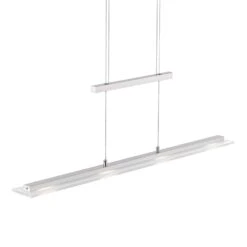 Lámpara LED Tenso Con Potenciómetro, Níquel 64cm 9 Lámpara LED Tenso Con Potenciómetro, Níquel 64cm -Fischer & Honsel 4581613 4