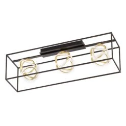 Lámpara LED De Techo Gesa Con Jaula Metálica -Fischer & Honsel 4581640 5