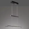 Lámpara Colgante LED Tenso TW Atenuador Negro 88cm