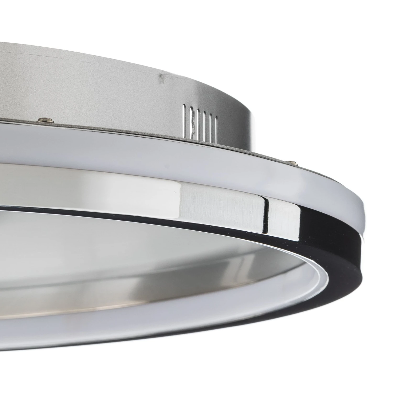 Lámpara LED De Techo Bug Redonda, Cromo, 60cm 2 Lámpara LED De Techo Bug Redonda, Cromo, 60cm - Imagen 2