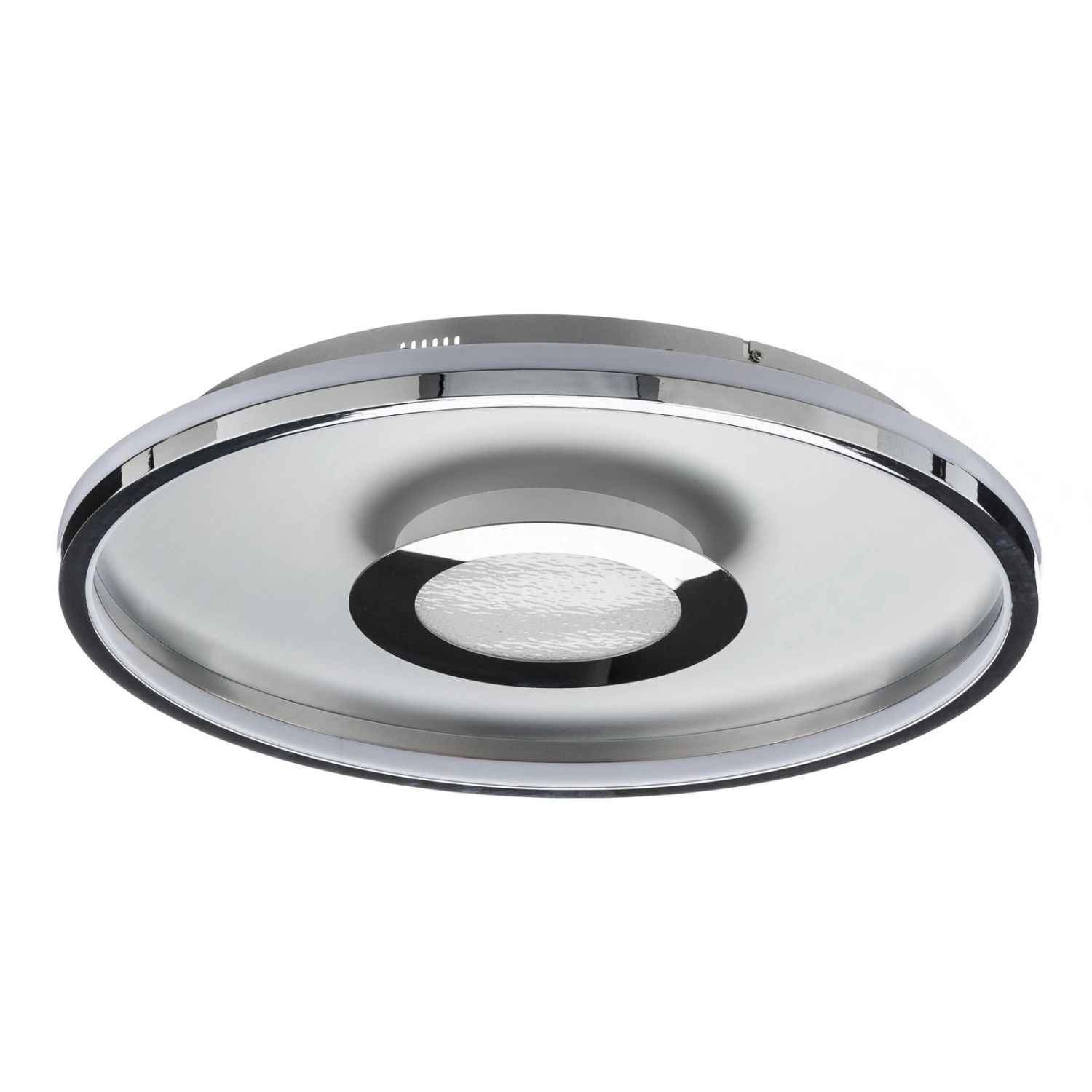 Lámpara LED De Techo Bug Redonda, Cromo, 60cm 1 Lámpara LED De Techo Bug Redonda, Cromo, 60cm