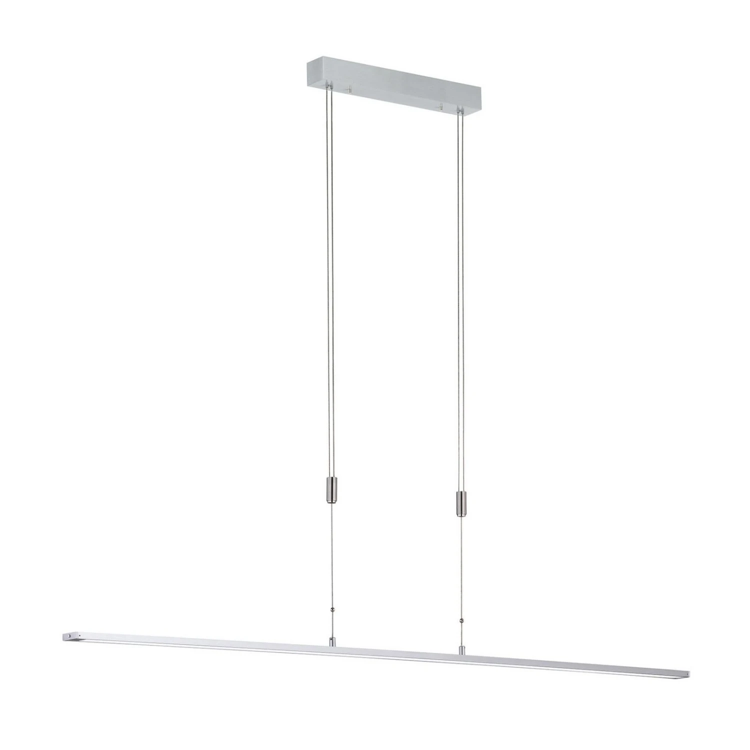 Colgante LED Metz, Dimmer, Largo 160 Cm, Aluminio 2 Colgante LED Metz, Dimmer, Largo 160 Cm, Aluminio - Imagen 2