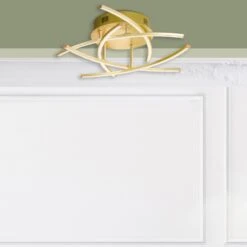 Plafón LED Cross Tunable White, 5 Luces, Latón 14 Plafón LED Cross Tunable White, 5 Luces, Latón -Fischer & Honsel 4581862 6