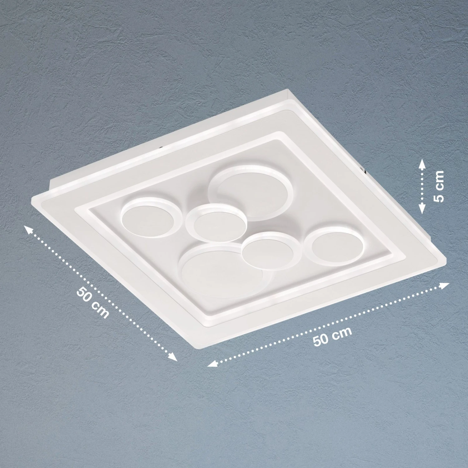 Plafón LED Ratio, Atenuable, 6 Círculos 17 Plafón LED Ratio, Atenuable, 6 Círculos - Imagen 17