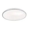 Plafón LED Jaso, Atenuable, Ø 40 Cm, Plata