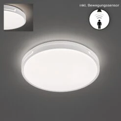 Plafón LED Tex BS, Detector De Movimiento Ø 49 Cm 16 Plafón LED Tex BS, Detector De Movimiento Ø 49 Cm -Fischer & Honsel 4581874 6