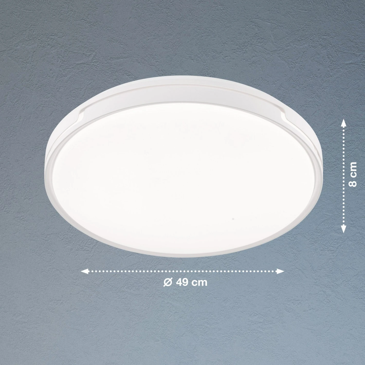 Plafón LED Tex BS, Detector De Movimiento Ø 49 Cm 10 Plafón LED Tex BS, Detector De Movimiento Ø 49 Cm - Imagen 10