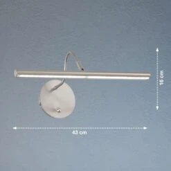 Aplique LED Nami, Interruptor, Color De Níquel -Fischer & Honsel 4581877 11