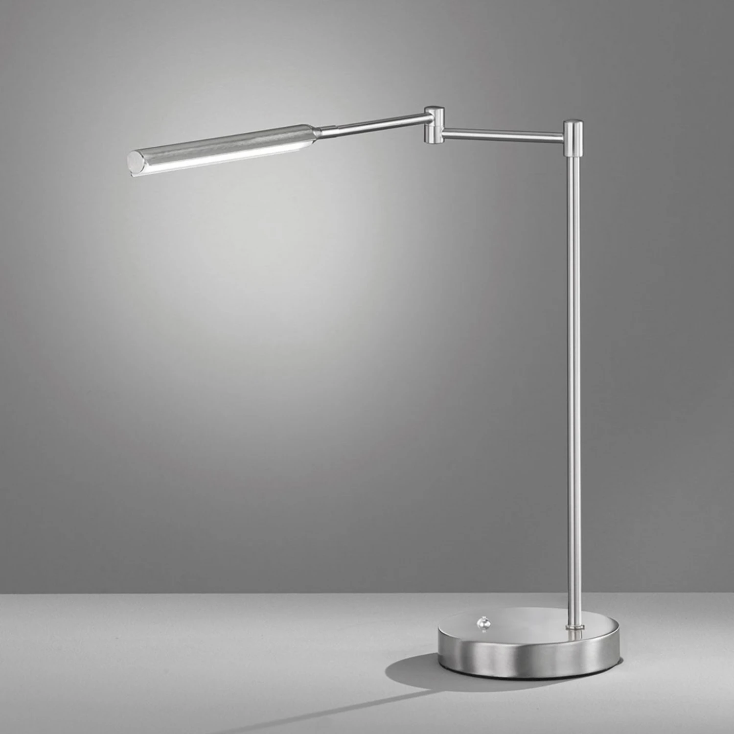 Lámpara Mesa LED Nami, Atenuable, Color Níquel 2 Lámpara Mesa LED Nami, Atenuable, Color Níquel - Imagen 2