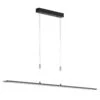 Lámpara Colgante LED Metz TW CCT Largo 160cm Negro