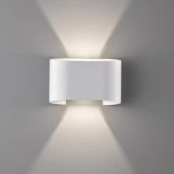 Aplique LED Wall, 2 Luces, Redondo, Blanco -Fischer & Honsel 4581904 2