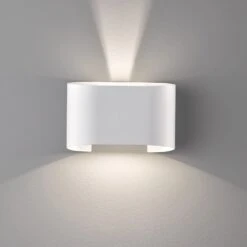 Aplique LED Wall, 2 Luces, Redondo, Blanco -Fischer & Honsel 4581904 4
