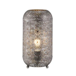 Lámpara De Mesa Velvet, Alto 35 Cm, Ø 18 Cm