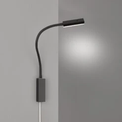 Aplique LED Raik Con Control Por Gestos, Negro -Fischer & Honsel 4581945 2