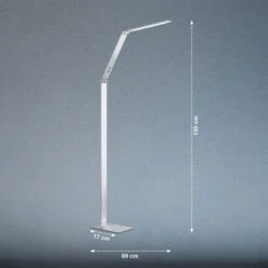 Lámpara De Pie LED Geri Dimmer Sensor CCT Aluminio 5 Lámpara De Pie LED Geri Dimmer Sensor CCT Aluminio -Fischer & Honsel 4581954 2