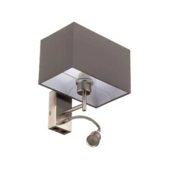 Aplique Dream, Brazo De Lectura LED, Gris/níquel -Fischer & Honsel 4581977 3