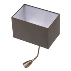 Aplique Dream, Brazo De Lectura LED, Gris/níquel -Fischer & Honsel 4581977 4