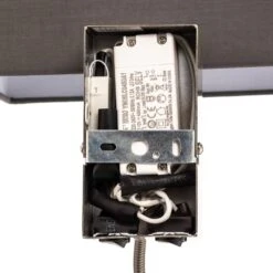 Aplique Dream, Brazo De Lectura LED, Gris/níquel -Fischer & Honsel 4581977 7