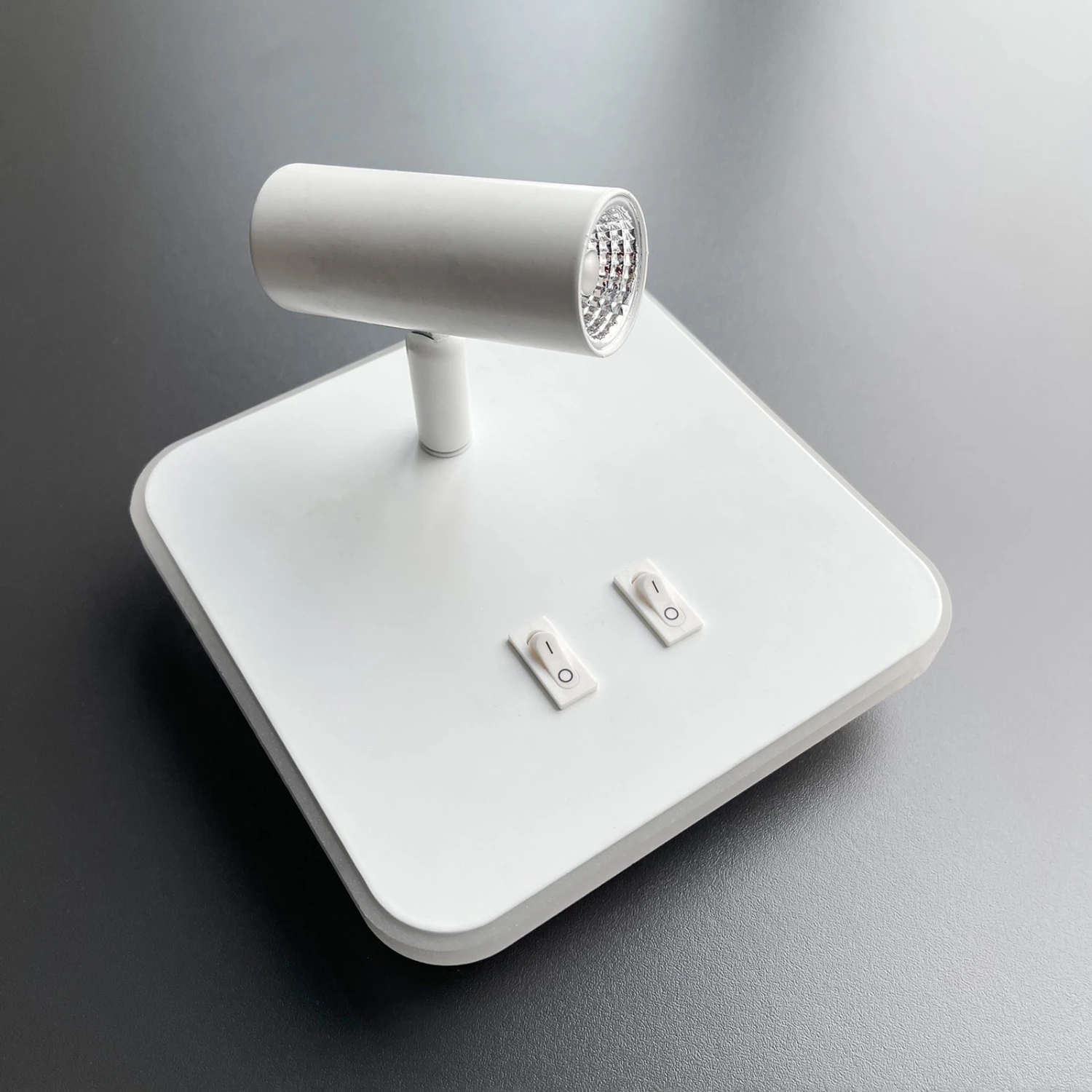 Aplique LED Mila Con 2 Interruptores, Blanco 2 Aplique LED Mila Con 2 Interruptores, Blanco - Imagen 2