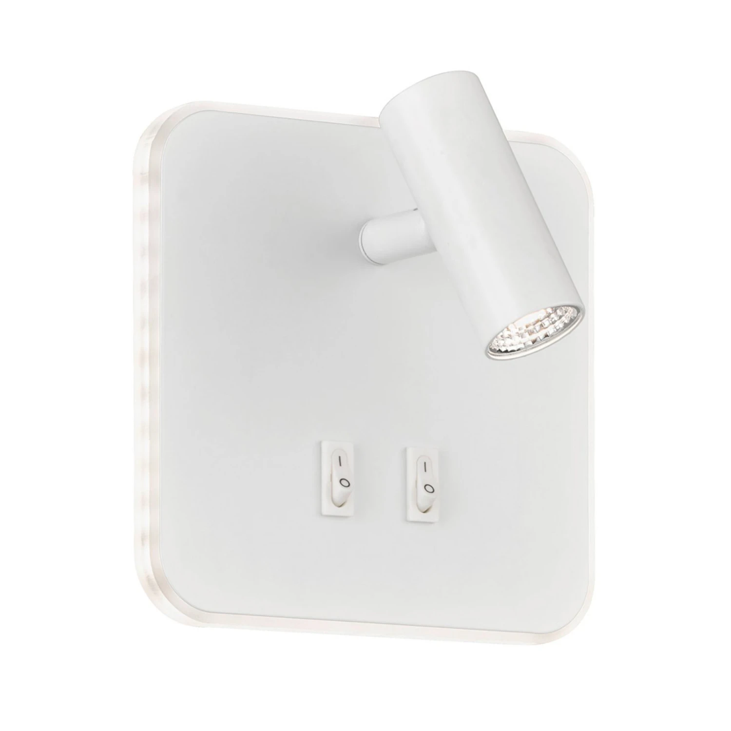 Aplique LED Mila Con 2 Interruptores, Blanco 1 Aplique LED Mila Con 2 Interruptores, Blanco