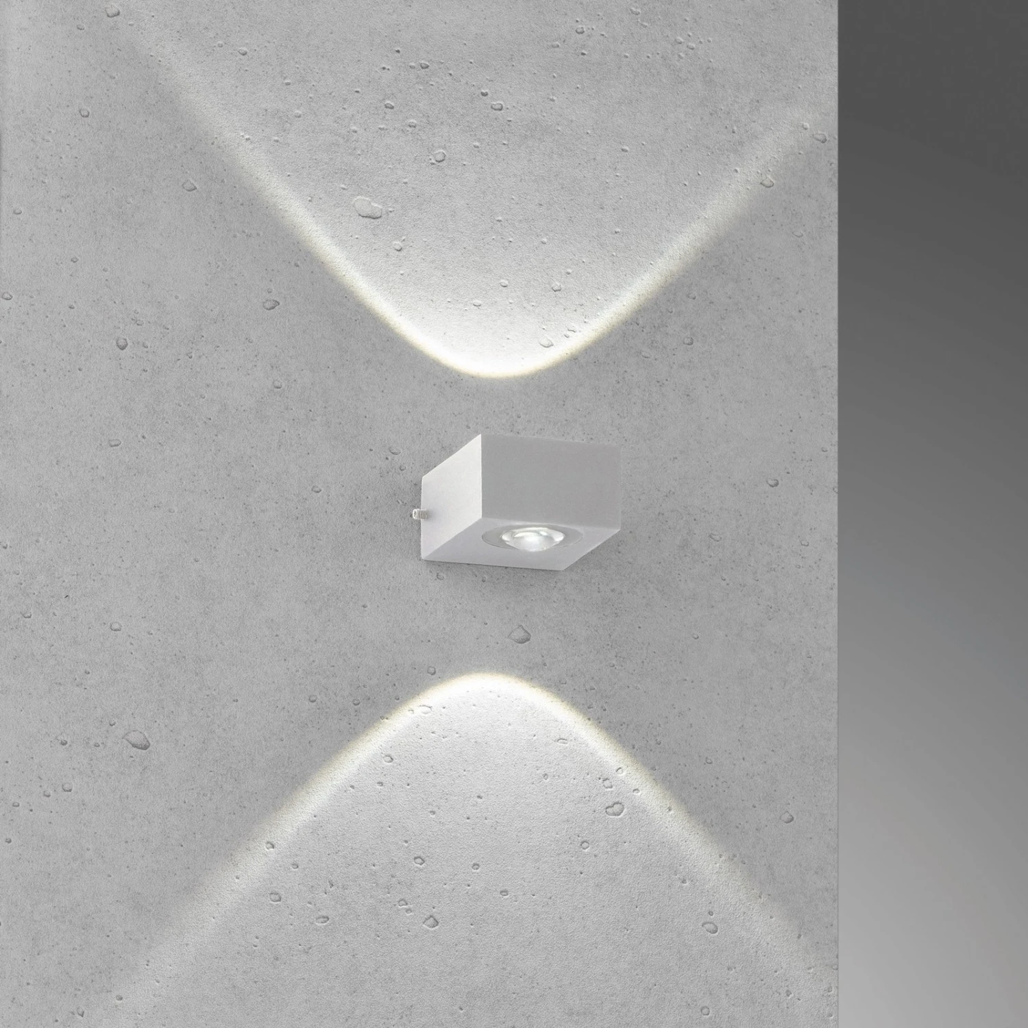 Aplique LED Para Exterior Helsinki, Plata 2 Aplique LED Para Exterior Helsinki, Plata - Imagen 2