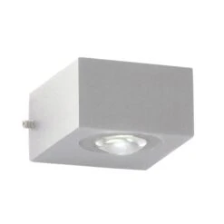 Aplique LED Para Exterior Helsinki, Plata