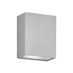 Fischer & Honsel 12 Aplique LED Para Exterior Denver, Plata
