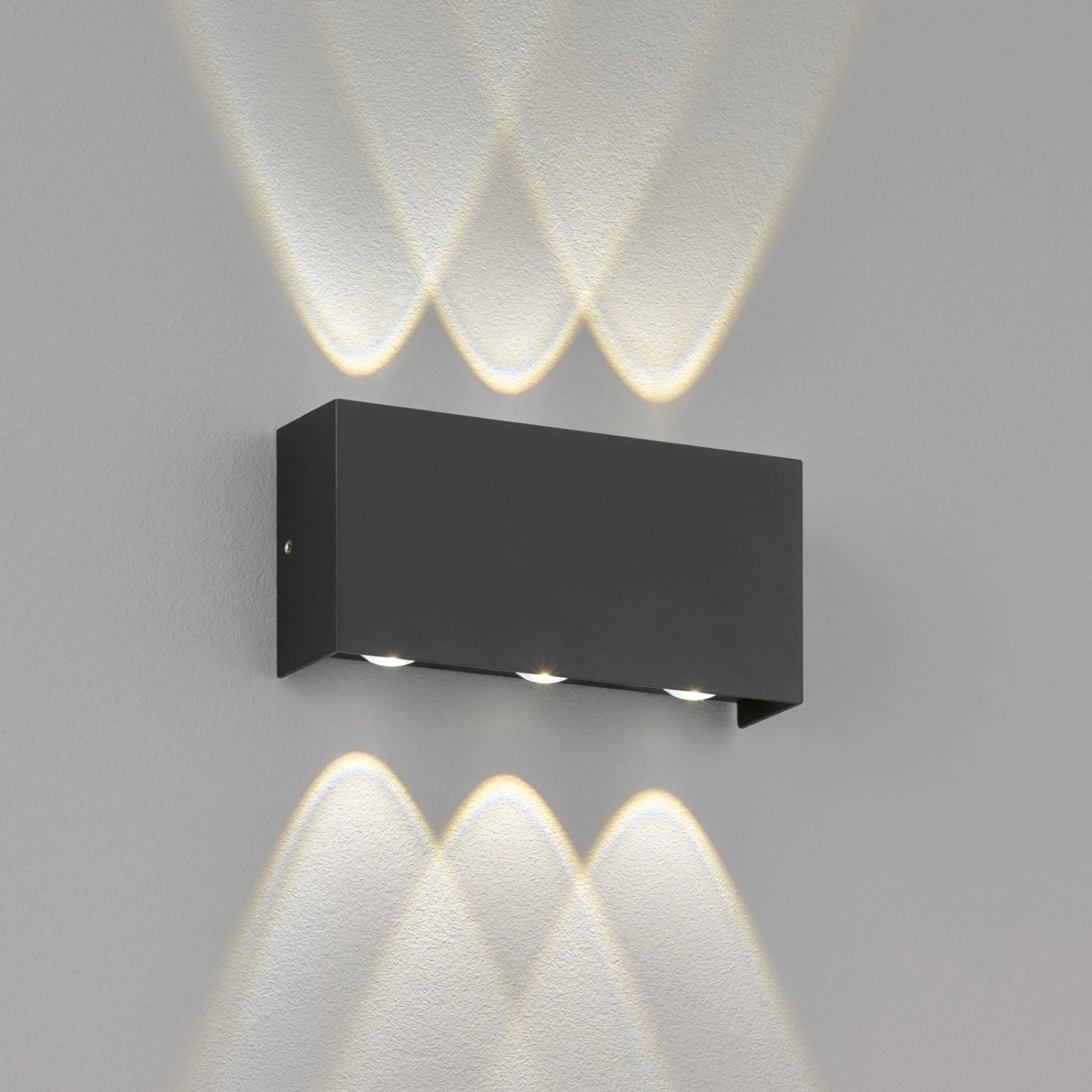 Aplique LED Para Exterior Nairobi, Negro 2 Aplique LED Para Exterior Nairobi, Negro - Imagen 2