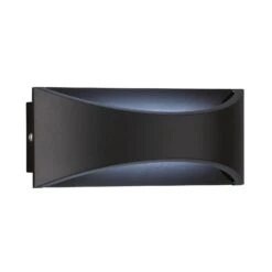 Fischer & Honsel 15 Aplique LED Para Exterior Rio Up/down, Negro