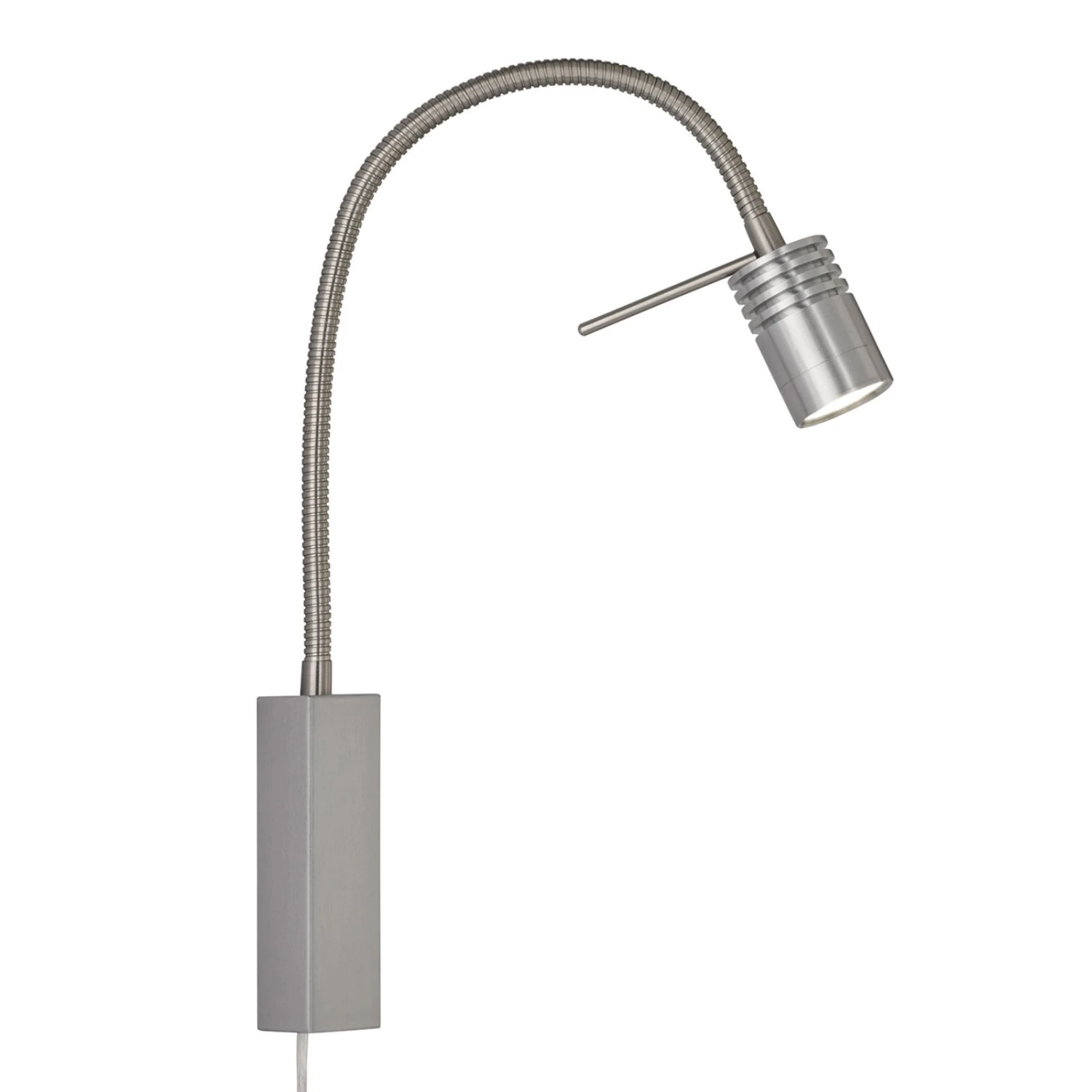 Aplique LED River, Brazo Flexible, Metal Estriado 1 Aplique LED River, Brazo Flexible, Metal Estriado