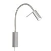 Aplique LED River, Brazo Flexible, Metal Liso