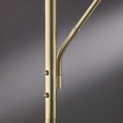 Lámpara LED De Pie Dent Brazo Lectura, CCT, Latón 13 Lámpara LED De Pie Dent Brazo Lectura, CCT, Latón -Fischer & Honsel 4582003 6