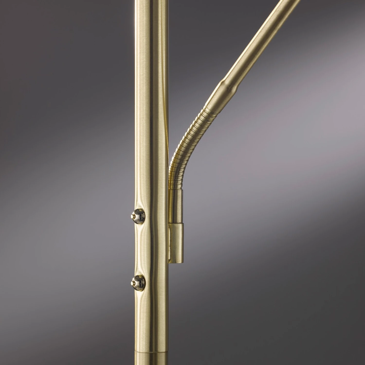 Lámpara LED De Pie Dent Brazo Lectura, CCT, Latón 7 Lámpara LED De Pie Dent Brazo Lectura, CCT, Latón - Imagen 7