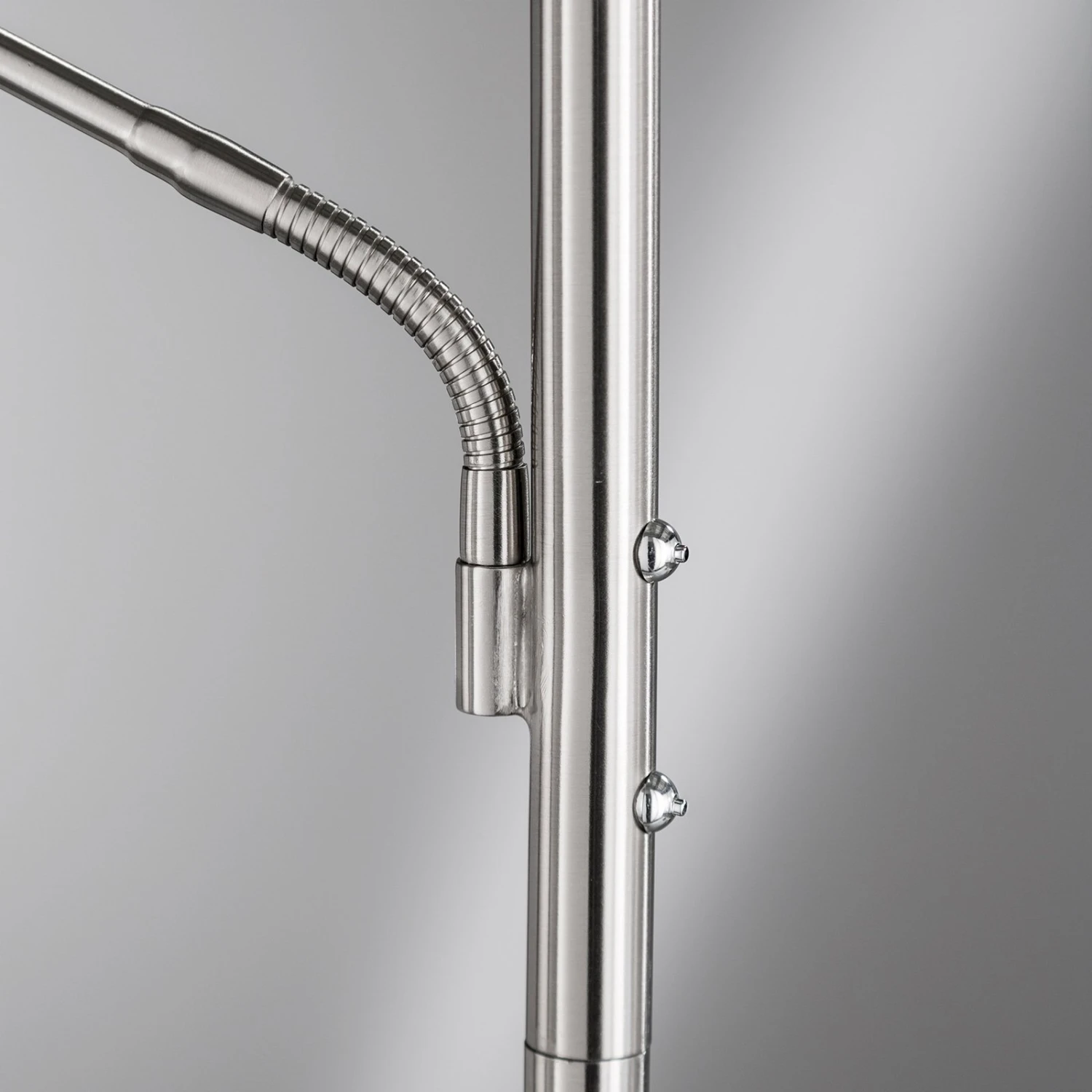 Lámpara LED De Pie Dent Brazo Lectura, CCT, Níquel 2 Lámpara LED De Pie Dent Brazo Lectura, CCT, Níquel - Imagen 2